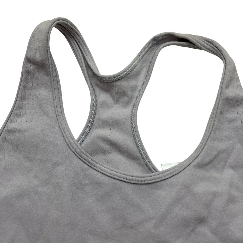 Iviva Lululemon Girls Tank Size 12 Light Compression Purple Racerback Top